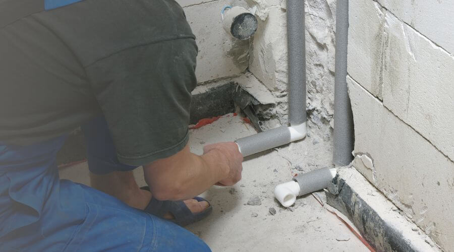 Expert burst pipe repair services in Smithdale, MS